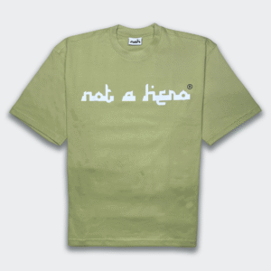 KHAKI TEE-NOT A HERO